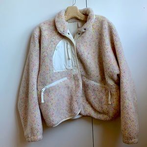 Free people hit the slope multi color jacket